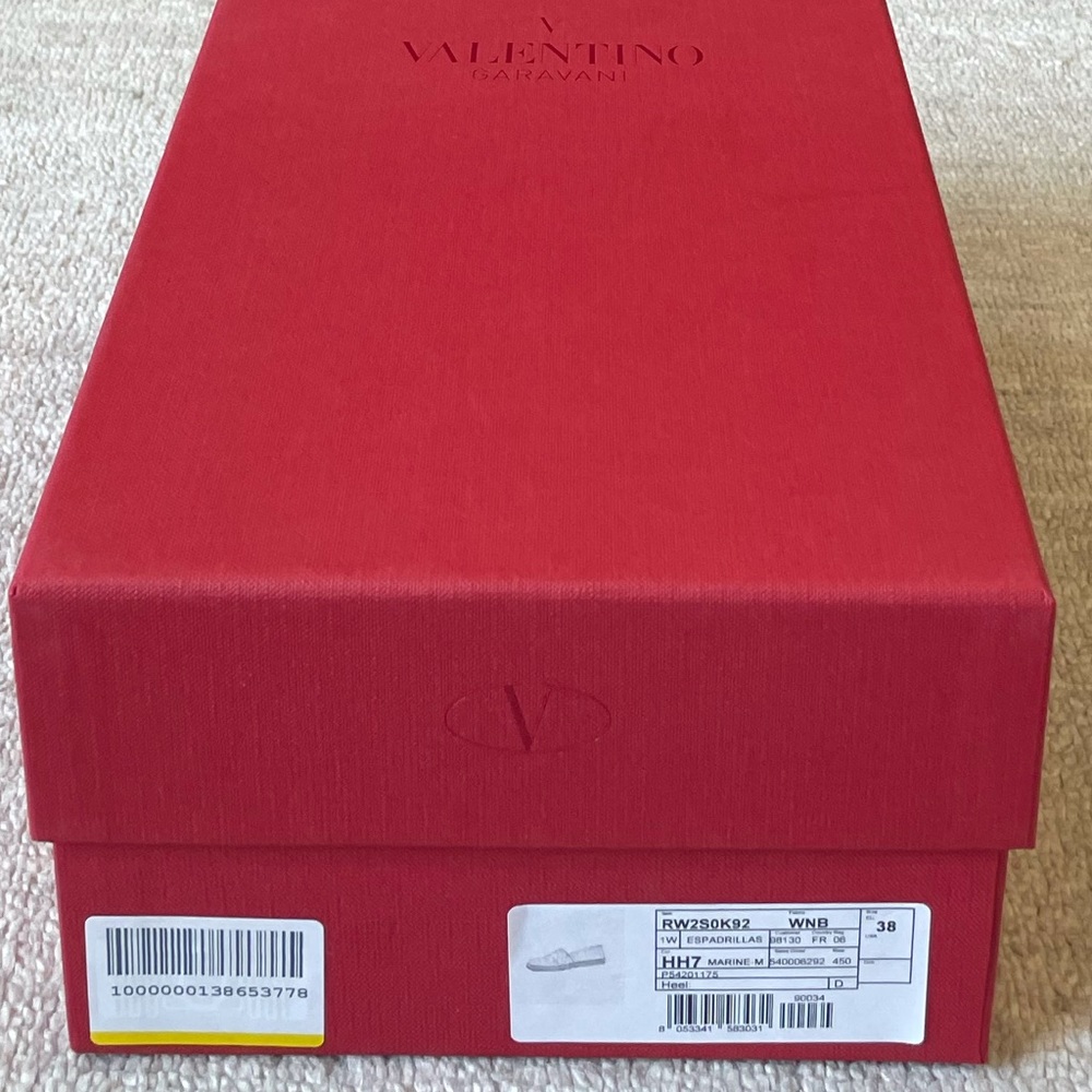 SOLD - Valentino VLTN Logo Espadrilles - Picture 8 of 9